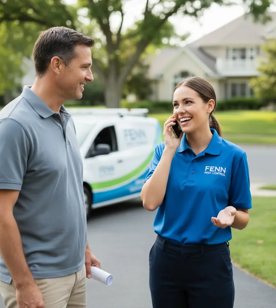 Fenn Pest Control customer support in Highland Home